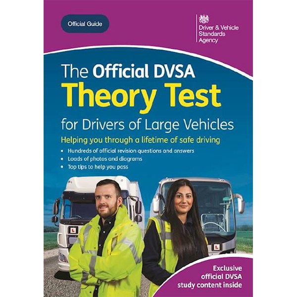 Official DVSA Theory Test For Large Vehicles Book